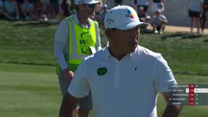 Si Woo Kim | Round 4 | 10th hole | Shot 2 | 2026 WM Phoenix Open