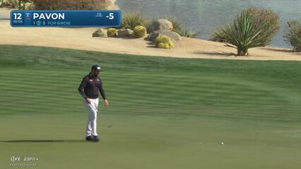 Matthieu Pavon | Round 2 | 12th hole | Shot 3 | 2025 WM Phoenix Open