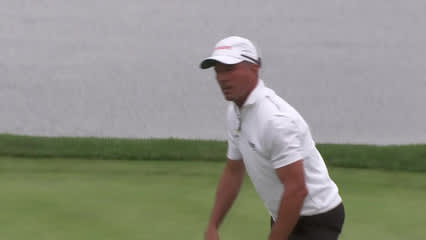 Mike Weir | Round 3 | 18th hole | Shot 5 | 2025 Pure Insurance