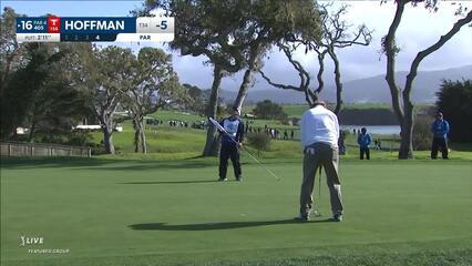 Charley Hoffman | 2023 AT&T Pebble Beach | Round 4 | 16th hole | Shot 4