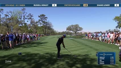 Viktor Hovland | Round 1 | 9th hole | Shot 1 | 2025 THE PLAYERS