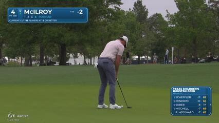 Rory McIlroy | Round 2 | 4th hole | Shot 4 | 2025 Houston Open