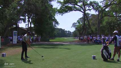 Patrick Rodgers | Round 3 | 2nd hole | Shot 1 | 2026 RBC Heritage