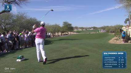 Hideki Matsuyama | Round 2 | 3rd hole | Shot 1 | 2026 WM Phoenix Open