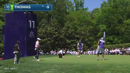 Justin Thomas | Round 2 | 11th hole | Shot 4 | 2026 Truist Championship
