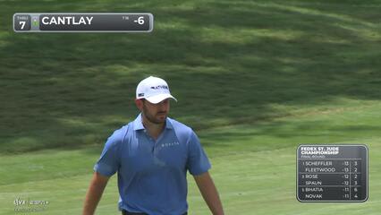 Patrick Cantlay | Round 4 | 7th hole | Shot 5 | 2025 FedEx St. Jude