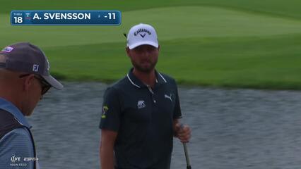 Adam Svensson | Round 1 | 18th hole | Shot 3 | 2025 3M Open