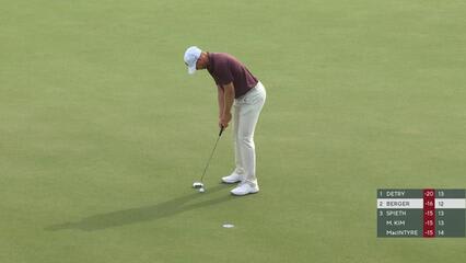 Daniel Berger | Round 4 | 13th hole | Shot 4 | 2025 WM Phoenix Open