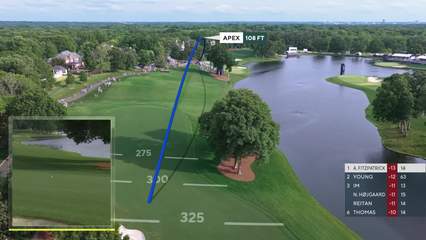 Alex Fitzpatrick | Round 3 | 15th hole | Shot 1 | 2026 Truist Championship
