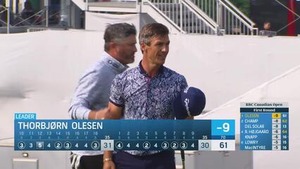 Thorbjørn Olesen | Round 1 | 9th hole | Shot 4 | 2025 RBC Canadian