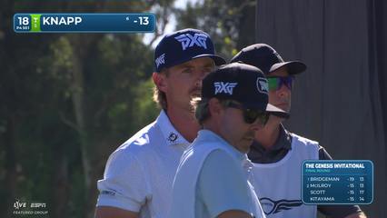 Jake Knapp | Round 4 | 18th hole | Shot 1 | 2026 The Genesis