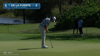 Santiago De la Fuente | Round 1 | 6th hole | Shot 4 | 2025 Mexico Open