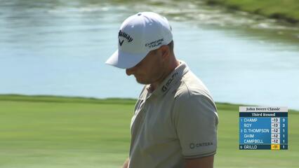 Emiliano Grillo | Round 3 | 2nd hole | Shot 5 | 2025 John Deere