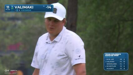 Sami Valimaki | Round 4 | 11th hole | Shot 3 | 2025 Houston Open