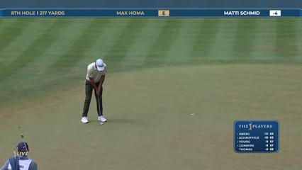 Max Homa | Round 3 | 8th hole | Shot 5 | 2026 THE PLAYERS
