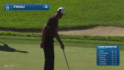 Tony Finau | Round 4 | 17th hole | Shot 4 | 2026 Farmers