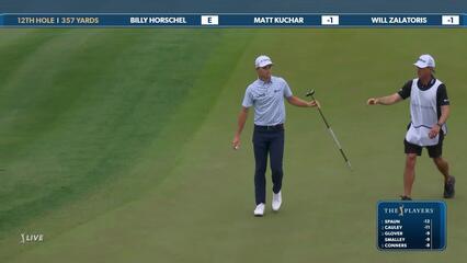 Will Zalatoris | Round 4 | 12th hole | Shot 4 | 2025 THE PLAYERS