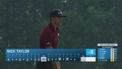 Nick Taylor | Round 2 | 17th hole | Shot 4 | 2025 RBC Canadian