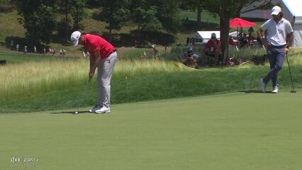 Keegan Bradley | Round 4 | 2nd hole | Shot 3 | 2025 Travelers