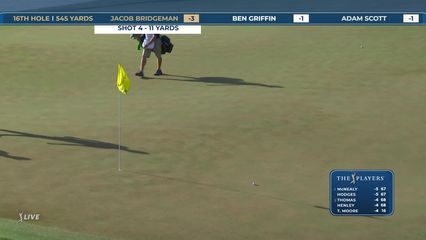 Adam Scott | Round 1 | 16th hole | Shot 3 | 2026 THE PLAYERS