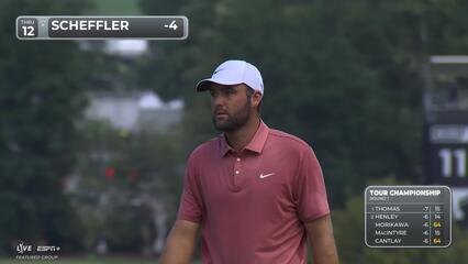 Scottie Scheffler | Round 1 | 12th hole | Shot 4 | 2025 TOUR Championship