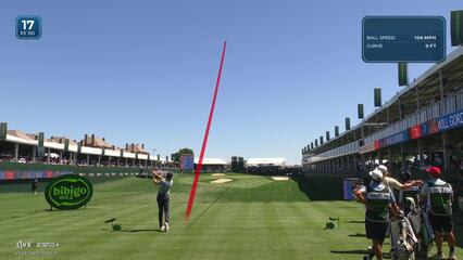 Patrick Rodgers | Round 3 | 17th hole | Shot 1 | 2025 THE CJ CUP