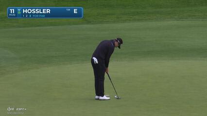 Beau Hossler | Round 4 | 11th hole | Shot 3 | 2025 Farmers