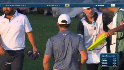 Rory McIlroy | Round 3 | 18th hole | Shot 3 | 2025 THE PLAYERS
