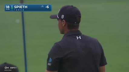 Jordan Spieth | Round 2 | 18th hole | Shot 5 | 2025 Valero