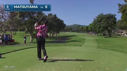 Hideki Matsuyama | Round 2 | 3rd hole | Shot 1 | 2026 Sony Open