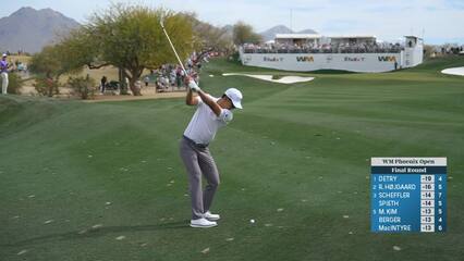 Michael Kim | Round 4 | 6th hole | Shot 2 | 2025 WM Phoenix Open