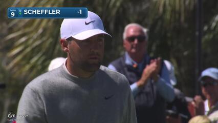 Scottie Scheffler | Round 1 | 9th hole | Shot 4 | 2025 Arnold Palmer