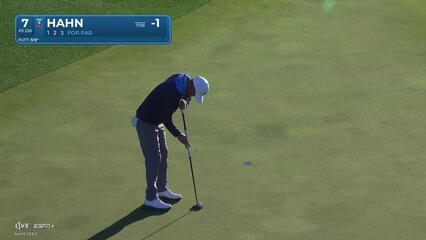 James Hahn | Round 2 | 7th hole | Shot 4 | 2025 THE CJ CUP