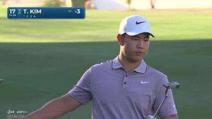 Tom Kim | Round 1 | 17th hole | Shot 2 | 2025 WM Phoenix Open