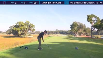 Andrew Putnam | Round 1 | 3rd hole | Shot 1 | 2025 The RSM Classic
