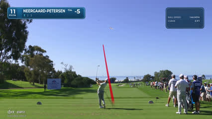 Rasmus Neergaard-Petersen | Round 3 | 11th hole | Shot 1 | 2026 Farmers