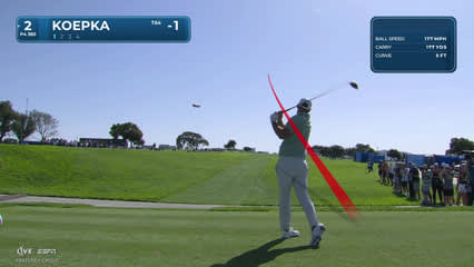 Brooks Koepka | Round 3 | 2nd hole | Shot 1 | 2026 Farmers