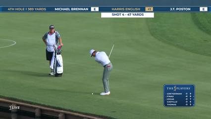 Harris English | Round 1 | 4th hole | Shot 4 | 2026 THE PLAYERS