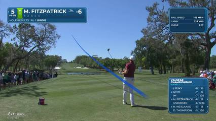 Matt Fitzpatrick | Round 2 | 5th hole | Shot 1 | 2026 Valspar