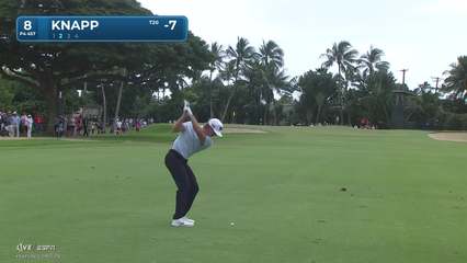Jake Knapp | Round 4 | 8th hole | Shot 2 | 2026 Sony Open