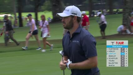 Patrick Cantlay | Round 4 | 4th hole | Shot 2 | 2025 TOUR Championship