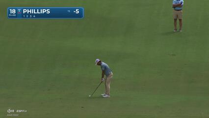 Chandler Phillips | Round 1 | 18th hole | Shot 2 | 2025 Wyndham