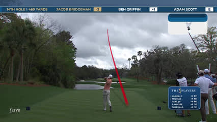 Jacob Bridgeman | Round 1 | 14th hole | Shot 1 | 2026 THE PLAYERS