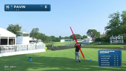 Corey Pavin | Round 1 | 16th hole | Shot 1 | 2025 Charles Schwab