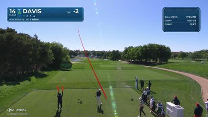 Cam Davis | Round 2 | 14th hole | Shot 1 | 2025 THE CJ CUP