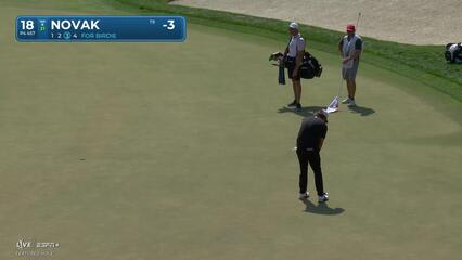 Andrew Novak | Round 3 | 18th hole | Shot 3 | 2025 Arnold Palmer Invitational