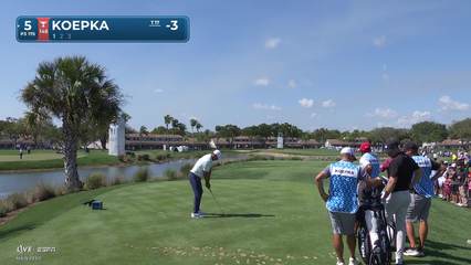 Brooks Koepka | Round 2 | 5th hole | Shot 1 | 2026 Cognizant Classic