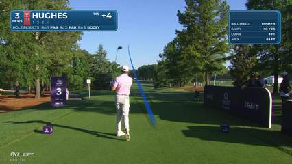 Mackenzie Hughes | Round 4 | 3rd hole | Shot 1 | 2026 Truist Championship