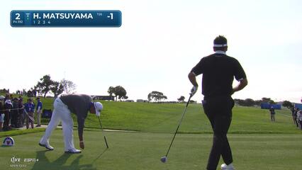 Hideki Matsuyama | Round 3 | 2nd hole | Shot 1 | 2025 Farmers