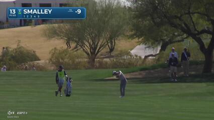 Alex Smalley | Round 2 | 13th hole | Shot 2 | 2025 WM Phoenix Open